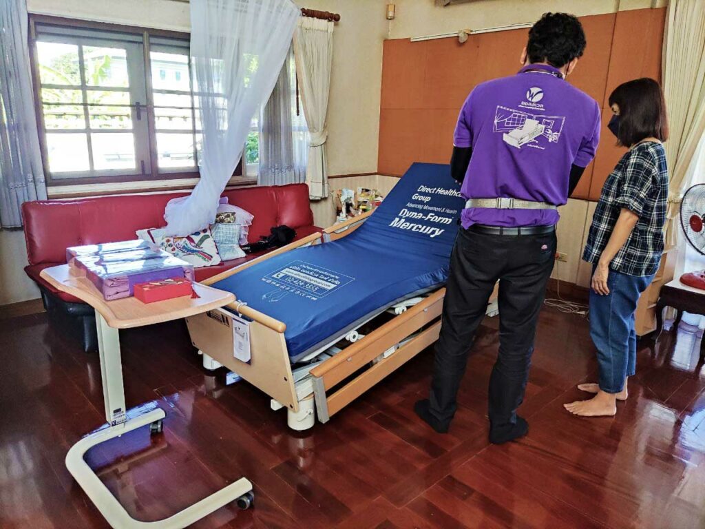 รีวิวการใช้งานจริงจากลูกค้าบ้าน ที่เลือกใช้เตียงป้องกันแผลกดทับ