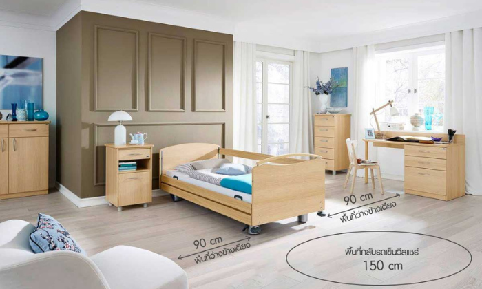 จัดห้องนอนผู้สูงอายุ